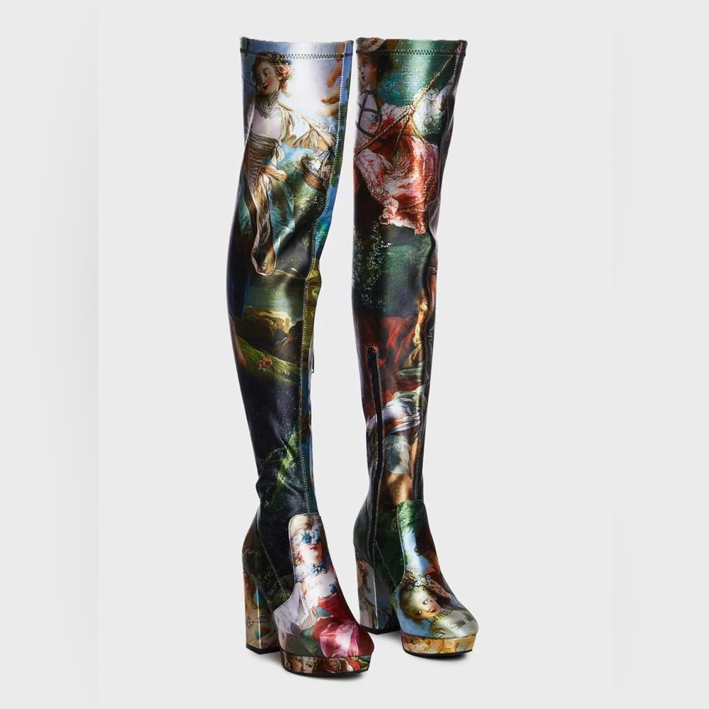 Da Vinci's Demons Thigh High Boots